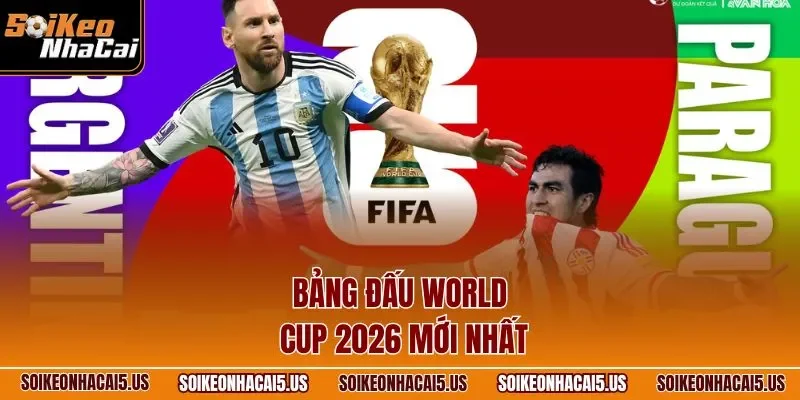 Bảng đấu World Cup 2026 mới nhất